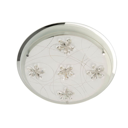 Drew 3 Light Flushed Ceiling Light