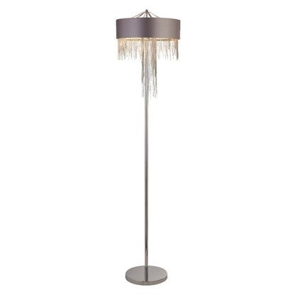 Carmella 3 Light Polished Chrome Floor Lamp