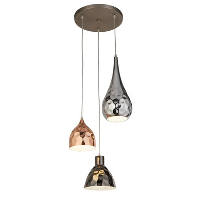 Parmes 3 Light Ceiling Pendant