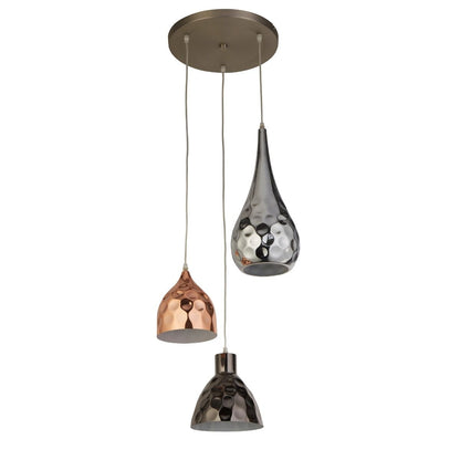 Parmes 3 Light Ceiling Pendant