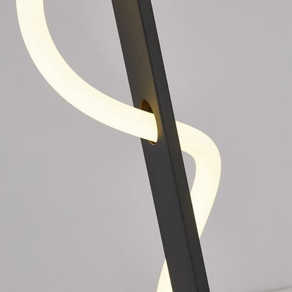 Diego Matt Black LED Table Lamp