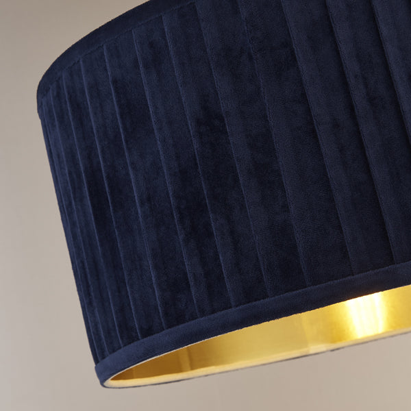 Caritas 40cm Navy & Gold Shade