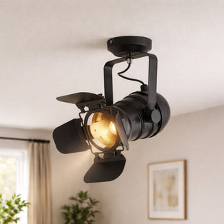 Spectre Black Spotlight Ceiling Light