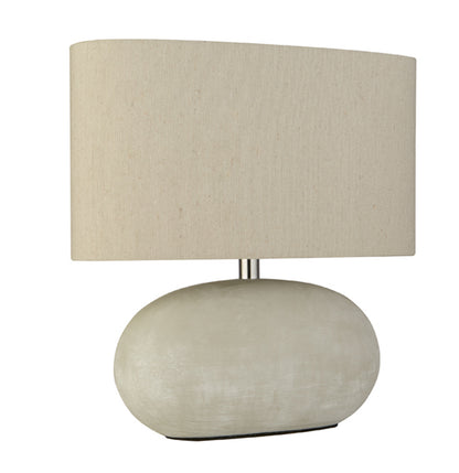 Eveline Grey Ceramic Table Lamp