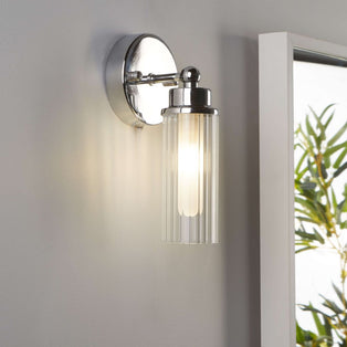 Vurton Chrome Bathroom Wall Light