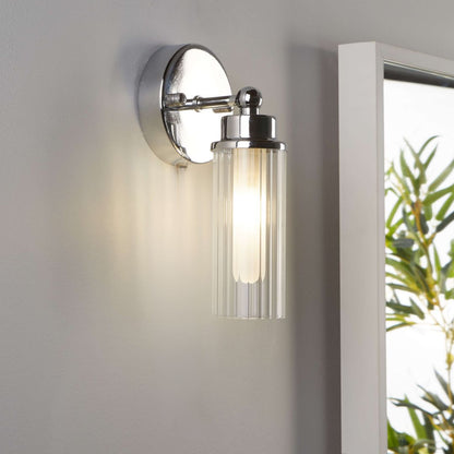 Vurton Chrome Bathroom Wall Light
