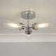 Vurton Chrome Bathroom Ceiling Flush