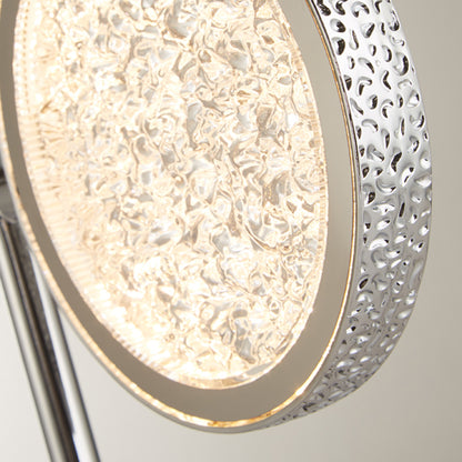 Lavinia 2 Light Chrome LED Table Lamp