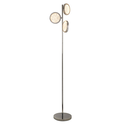 Lavinia 3 Light Chrome LED Floor Lamp