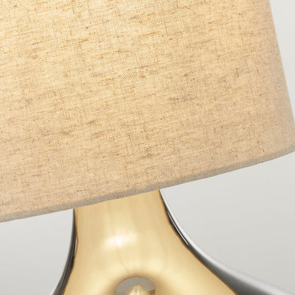 Cissy Dark Smokey Glass Table Lamp