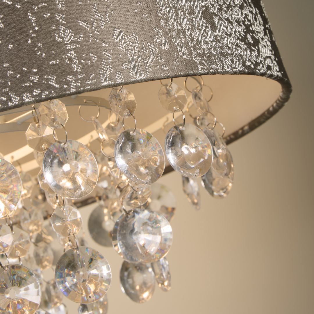 Westmont Grey Mink Ceiling Pendant Shade