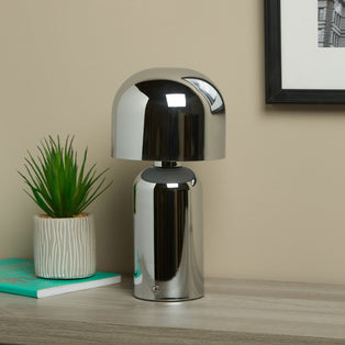 Tina Chrome LED Rechargeable Touch Table Lamp