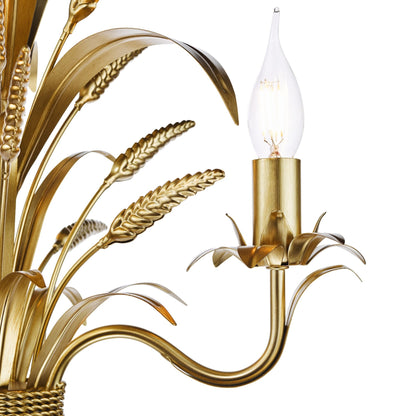 Phaedra 3 Light Gold Pendant Ceiling Light