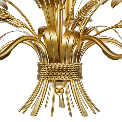 Phaedra 5 Light Gold Pendant Ceiling Light