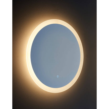 Becky LED Dimmable Touch 50cm Wall Mirror