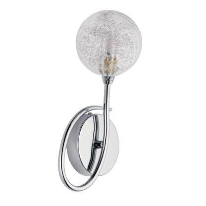 Hadley 1 Light Polished Chrome Wall Light