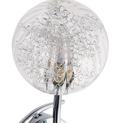 Hadley 1 Light Polished Chrome Wall Light