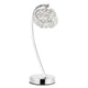 Monaco Chrome and Crystal Table Lamp