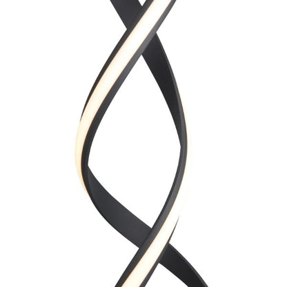 Fraser Matt Black LED Floor Lamp