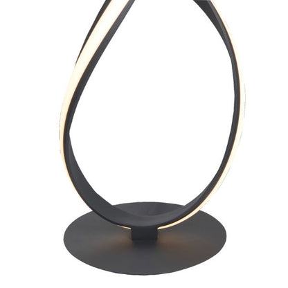 Fraser LED Matt Black Floor Lamp