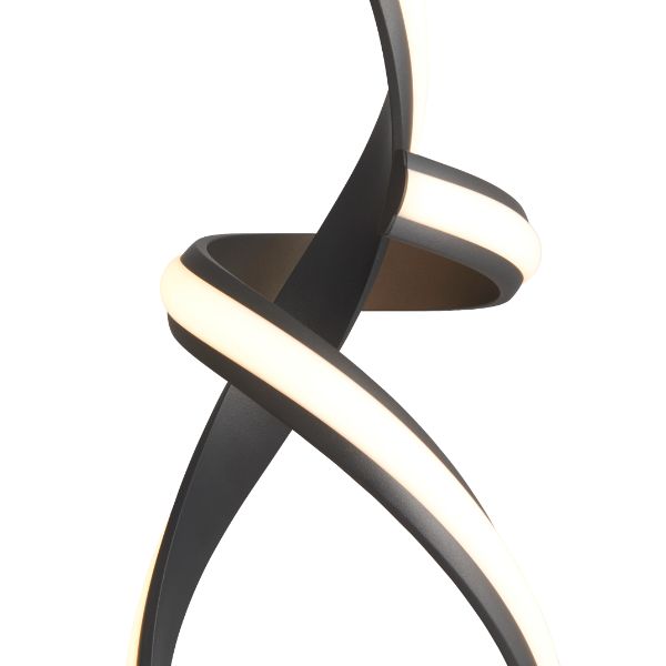 Fraser Matte Black LED Table Lamp