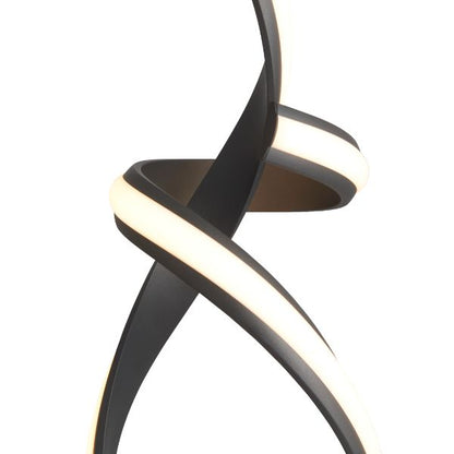Fraser Matte Black LED Table Lamp