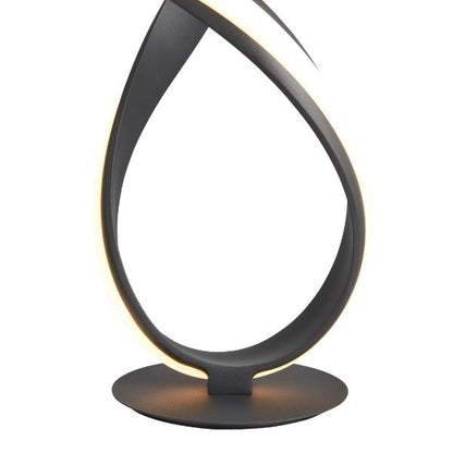 Fraser Matte Black LED Table Lamp