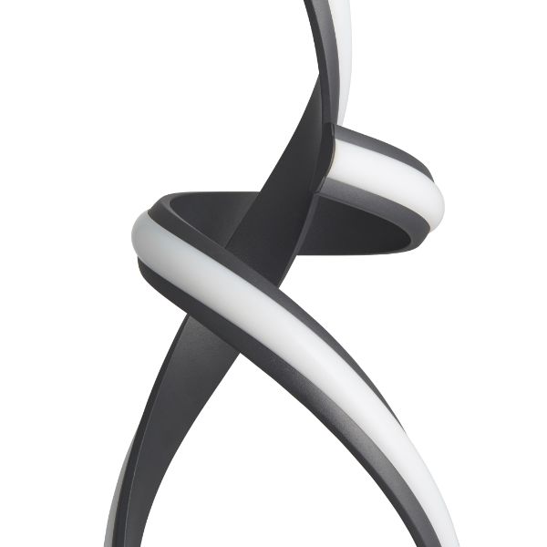 Fraser Matte Black LED Table Lamp