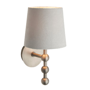 Bobble Aged Pewter Wall Light