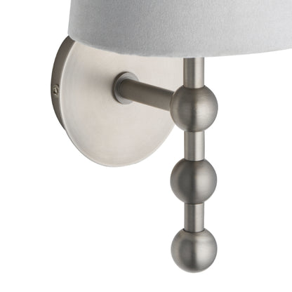 Bobble Aged Pewter Wall Light