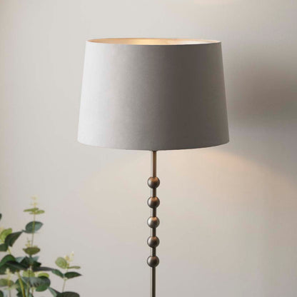 Bobble Aged Pewter Floor Lamp