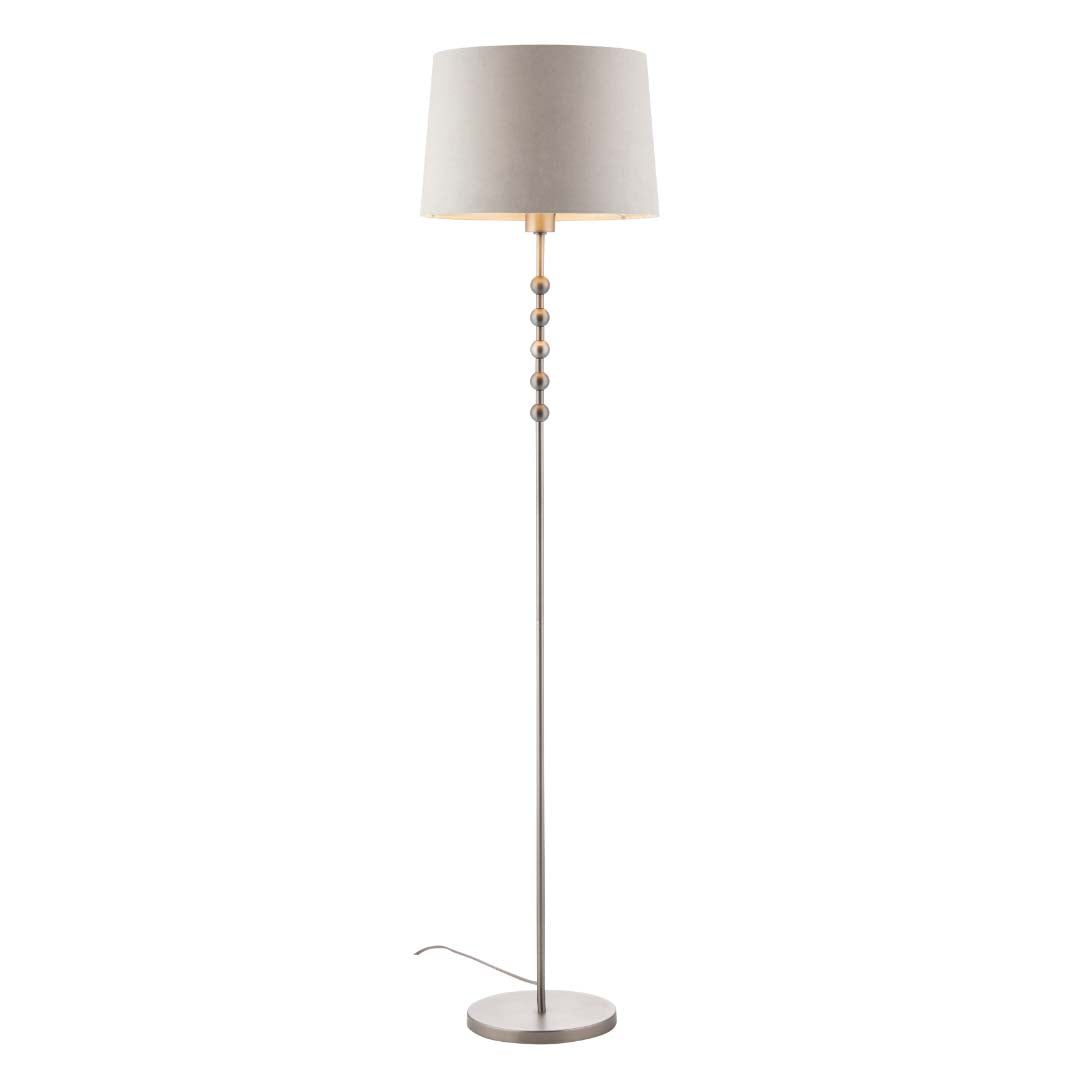 Bobble Aged Pewter Floor Lamp