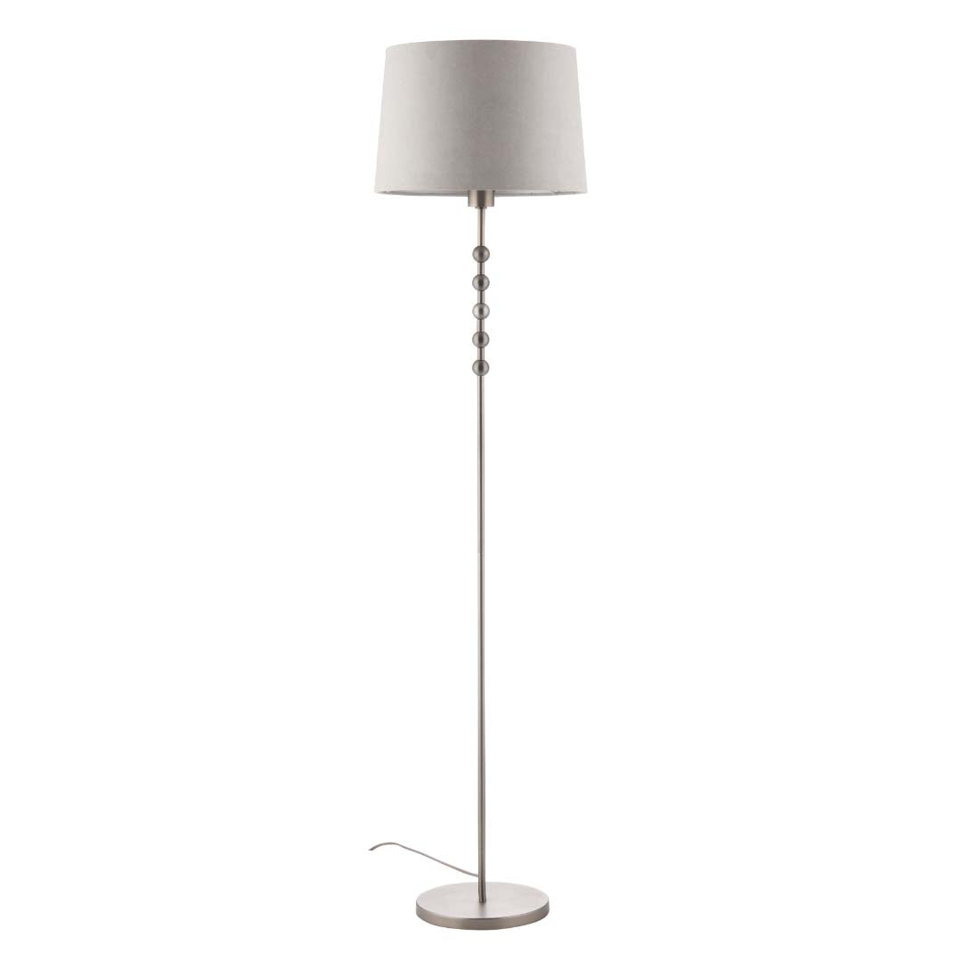 Bobble Aged Pewter Floor Lamp