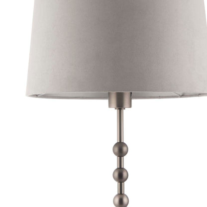 Bobble Aged Pewter Floor Lamp