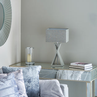 Kaden Grey Table Lamp