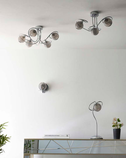 Twine Polished Chrome Wall Light