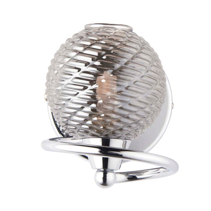Twine Polished Chrome Wall Light