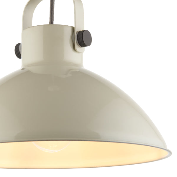 Workshop Beige Pendant Shade