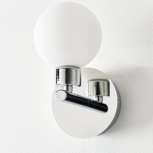 Tago Polished Chrome Wall Light