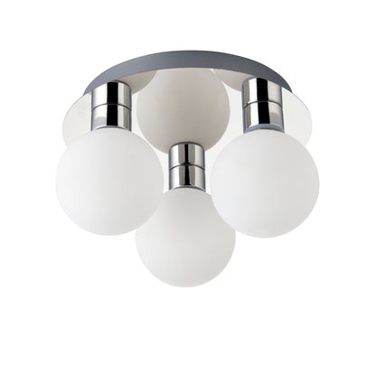 Tago 3 Light Semi Flush Ceiling Light