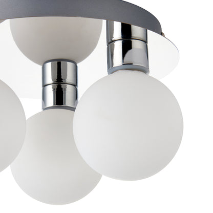 Tago 3 Light Semi Flush Ceiling Light