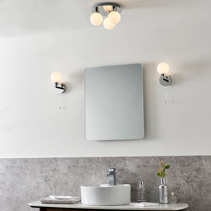 Tago 3 Light Semi Flush Ceiling Light