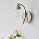 Callen Satin Nickel Wall Light