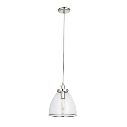 Brunswick Polished Nickel Ceiling Pendant