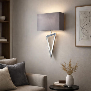 Gresham Polished Chrome Wall Light