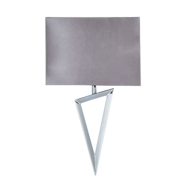 Gresham Polished Chrome Wall Light