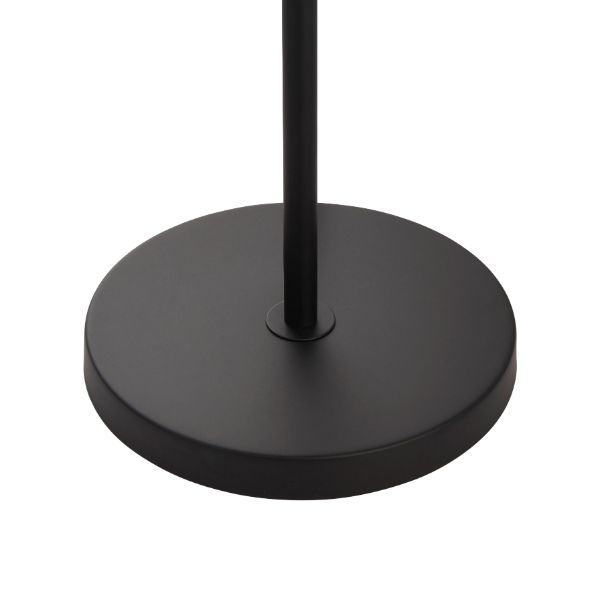 Tatum Matt Black Floor Lamp