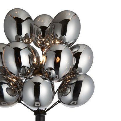 Tatum Matt Black Floor Lamp