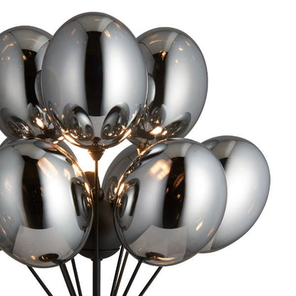 Tatum Matte Black Glass Table Lamp