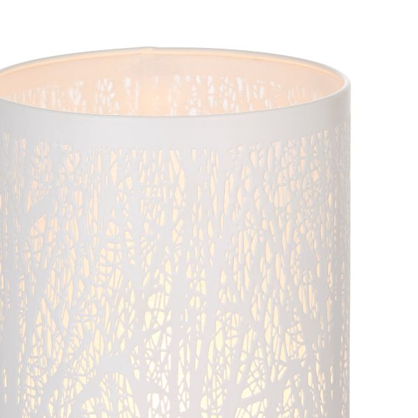 Mason White Touch Table Lamp